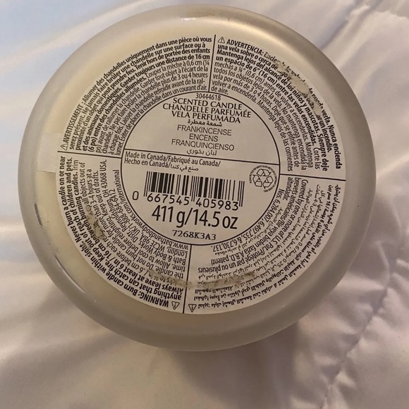 Bath & Body Works Home Frankincense Scented 3 Wick Candle Rare Discontinued NEW - Picture 3 of 3